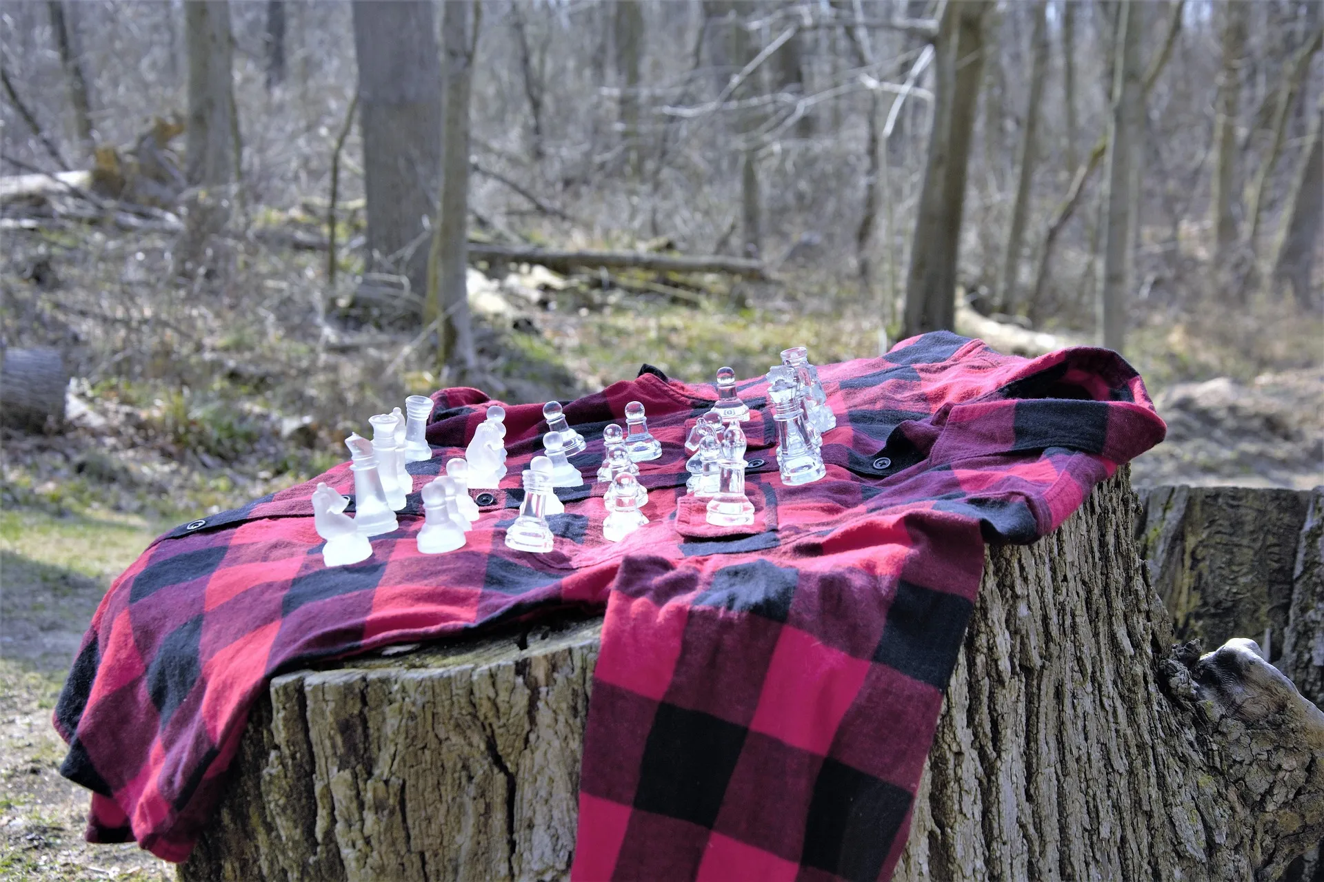 チェックシャツ